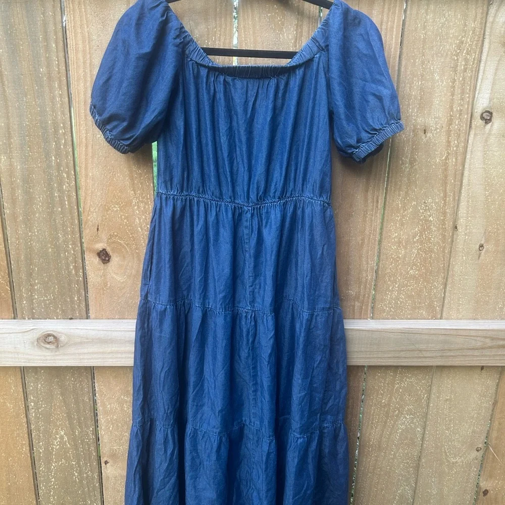 New York & Company Navy Maxi Dress size small - Picture 8 of 8